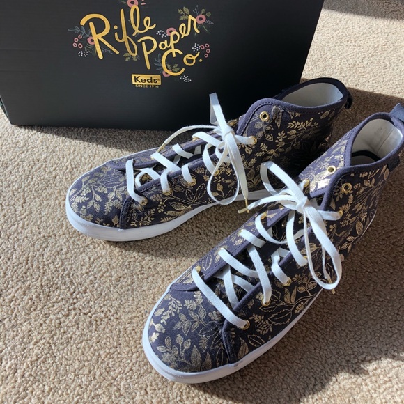 Keds Shoes - Rifle Paper for Keds Hightop Sneakers size 8.5